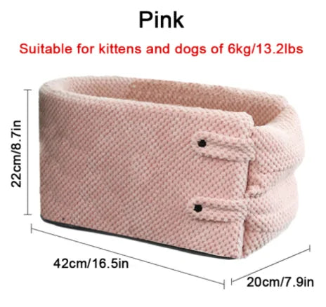 Premium Portable Pet Dog Car Seat