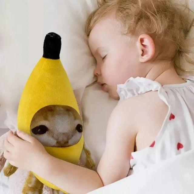 Banana Cat Plush Toy  Your New Favorite Cuddle Buddy