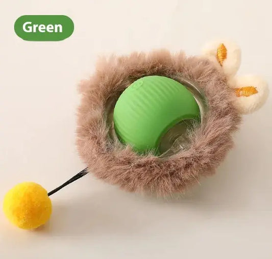 Double Speedy Tail Pet Toy Ball