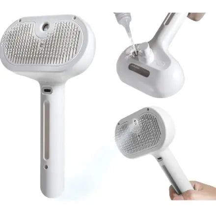 Comfortable Steamy Brush Pet Spray