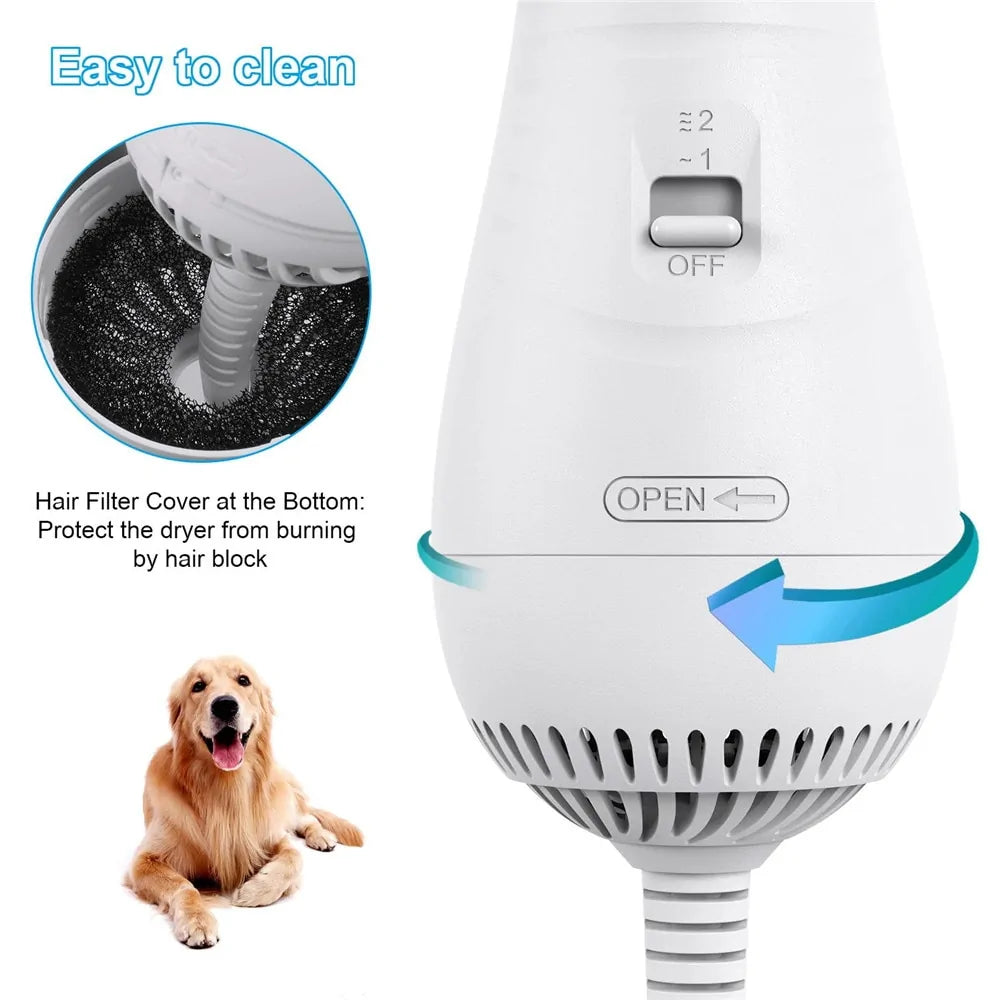 Premium Portable Dog Hair Dryer