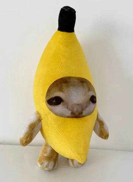 Banana Cat Plush Toy  Your New Favorite Cuddle Buddy