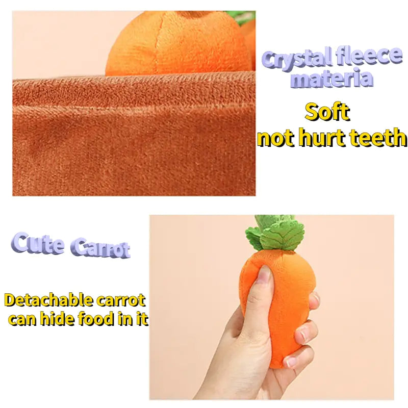 Pet Plush Food Chew Toys for Dogs and Cats