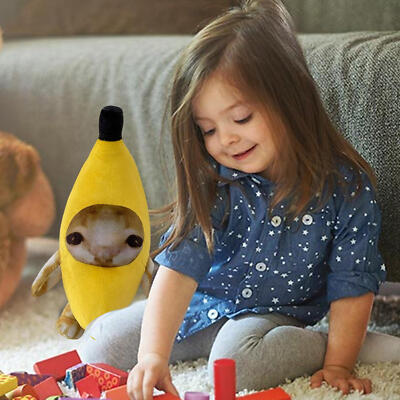 Banana Cat Plush Toy  Your New Favorite Cuddle Buddy