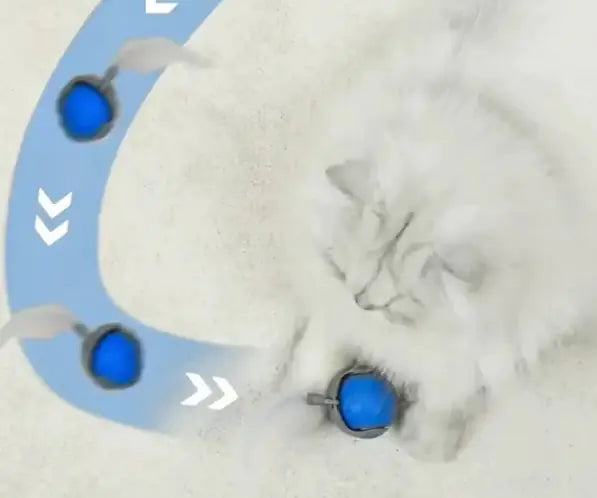 Double Speedy Tail Pet Toy Ball