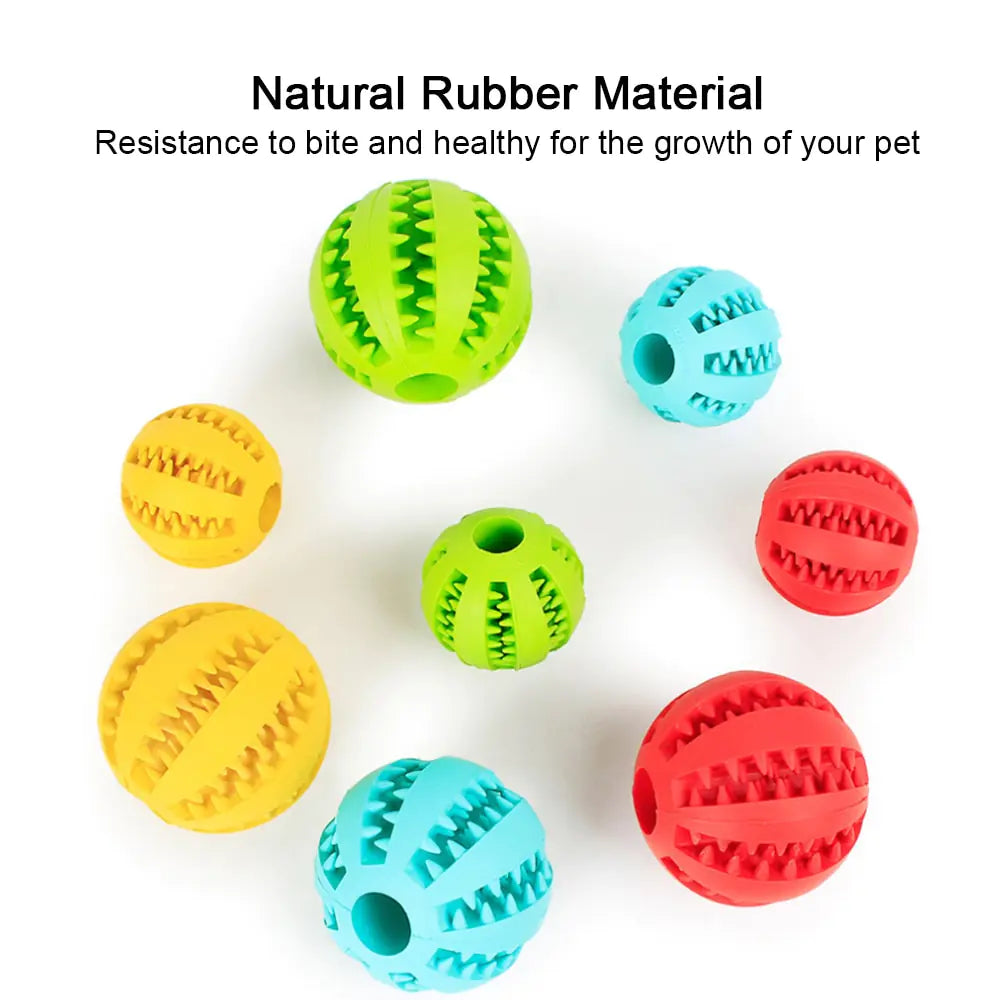 Rubber Balls Chewing Pets Toys