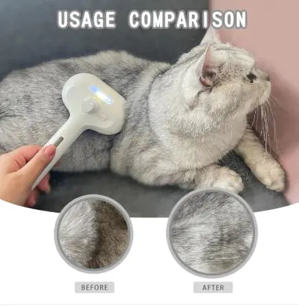 Comfortable Steamy Brush Pet Spray