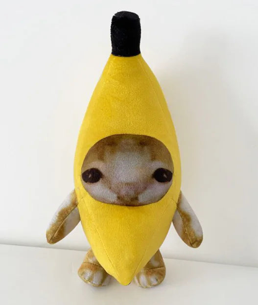 Banana Cat Plush Toy  Your New Favorite Cuddle Buddy