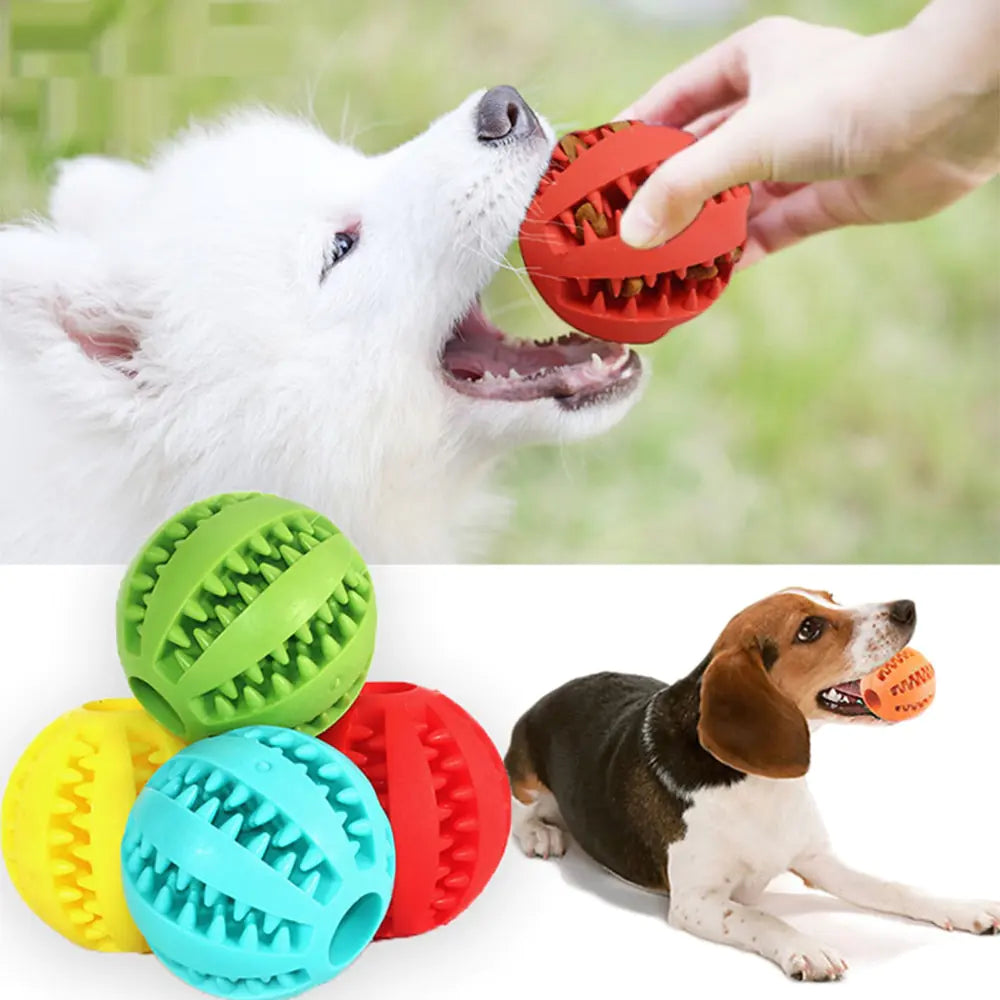 Rubber Balls Chewing Pets Toys