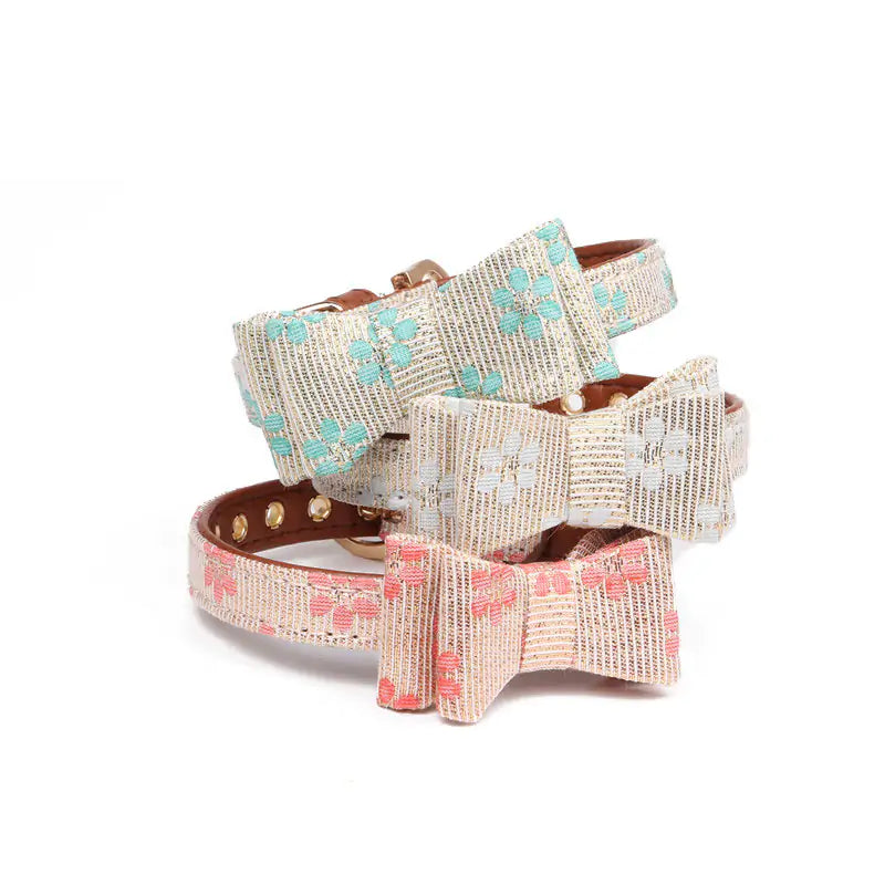 Premium Cute Bowknot Pets Collars