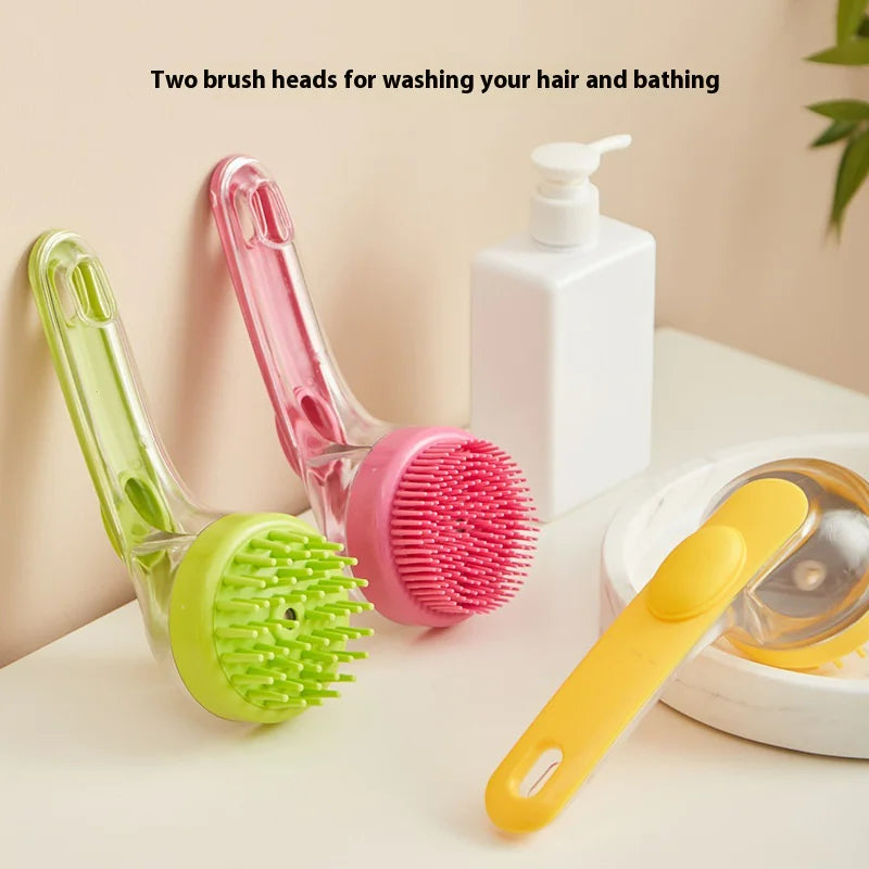 Bath and Shampoo Brush for Pets
